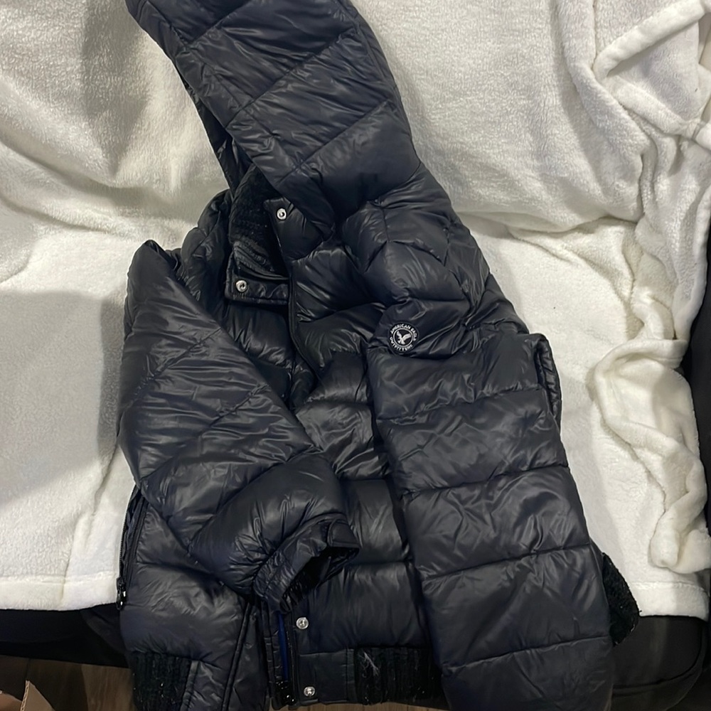 Navy blue American eagle jacket